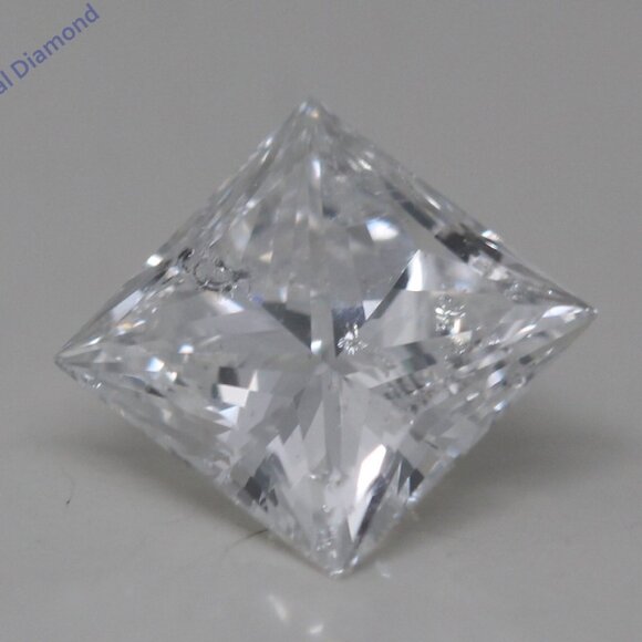 Princess Mined Diamond Pendant 14K White 0.81 Ct D Si2 Igl C52200046 - Picture 5 of 5